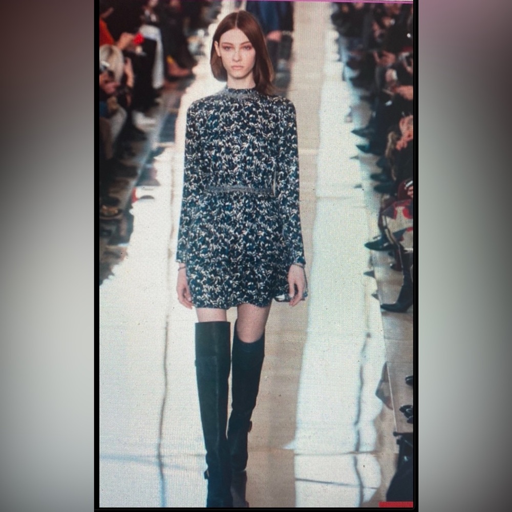 NWT TORY BURCH JERSEY MINI DRESS. STRAIGHT OF THE RUNWAY. SIZE S